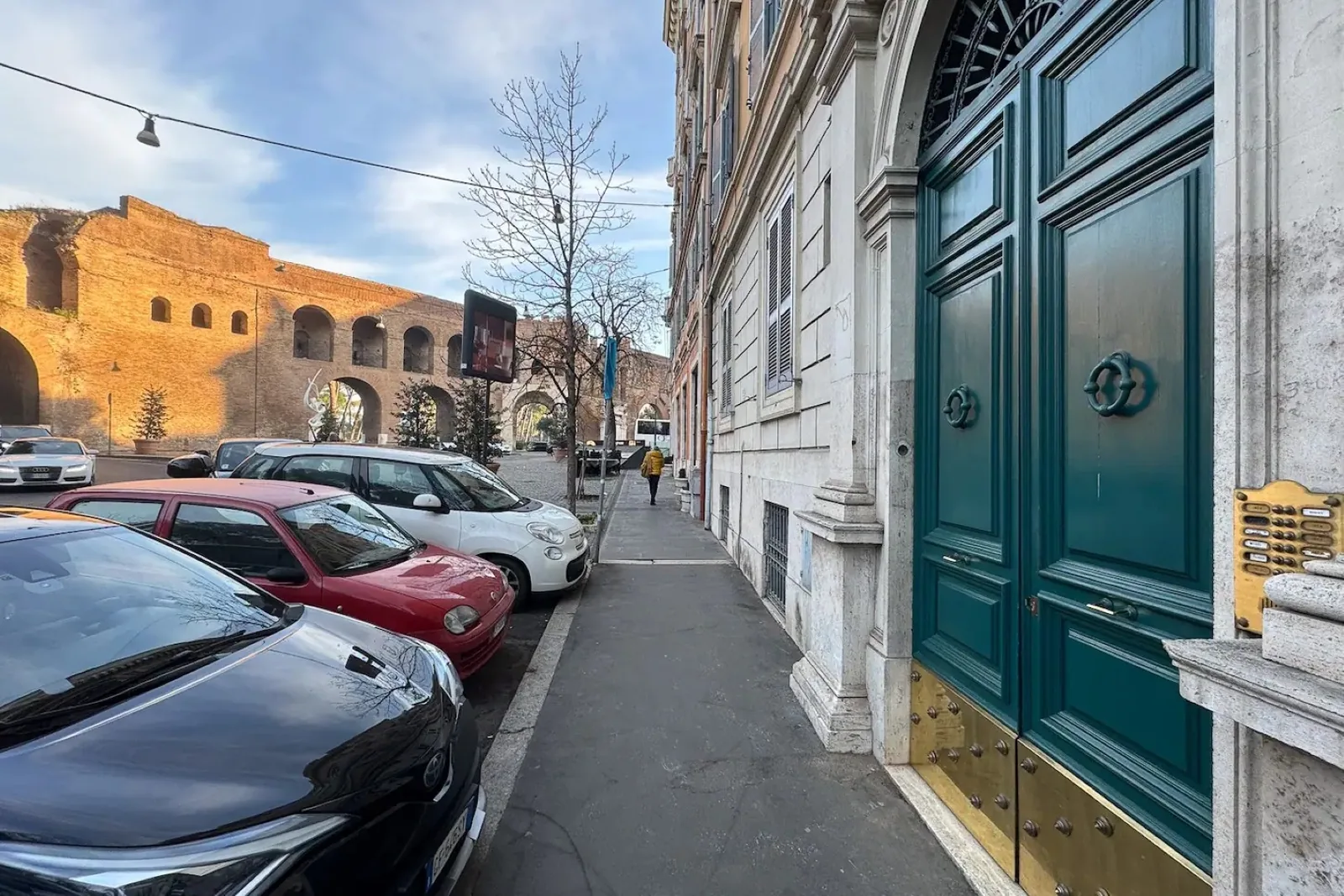 Via di Porta Pinciana e Mura Aureliane